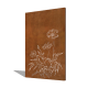Corten plieno sodo plokštės