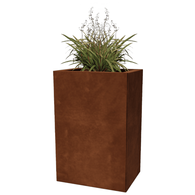 Corten plieno lauko vazonas Texas 30 x 40 cm