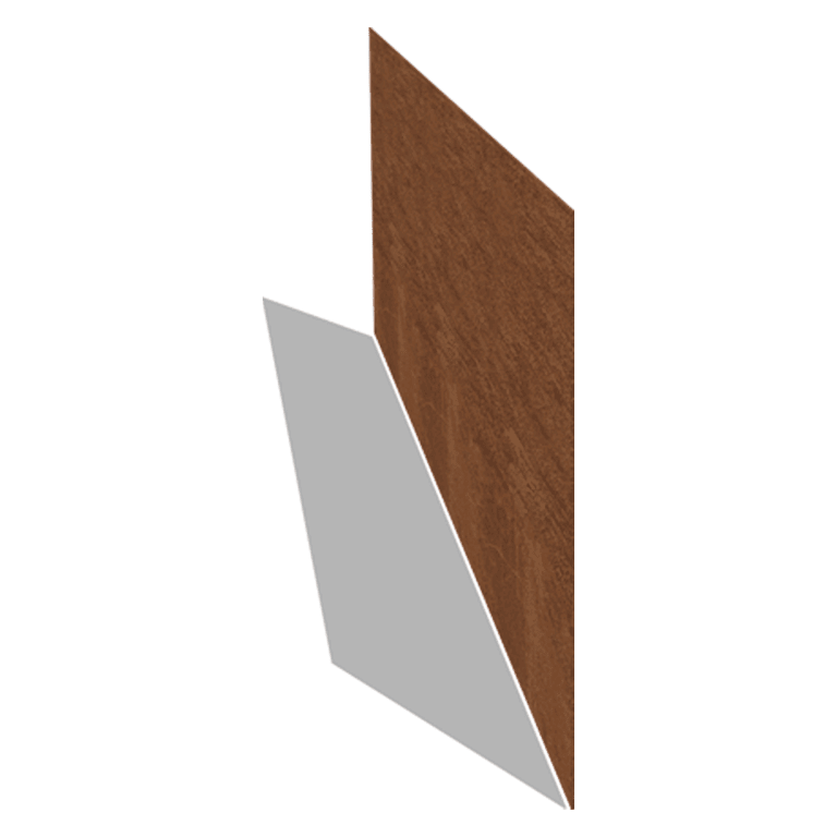 Corten plieno sodo apvadai tiesus 37,5 cm (ilgis 150 cm)