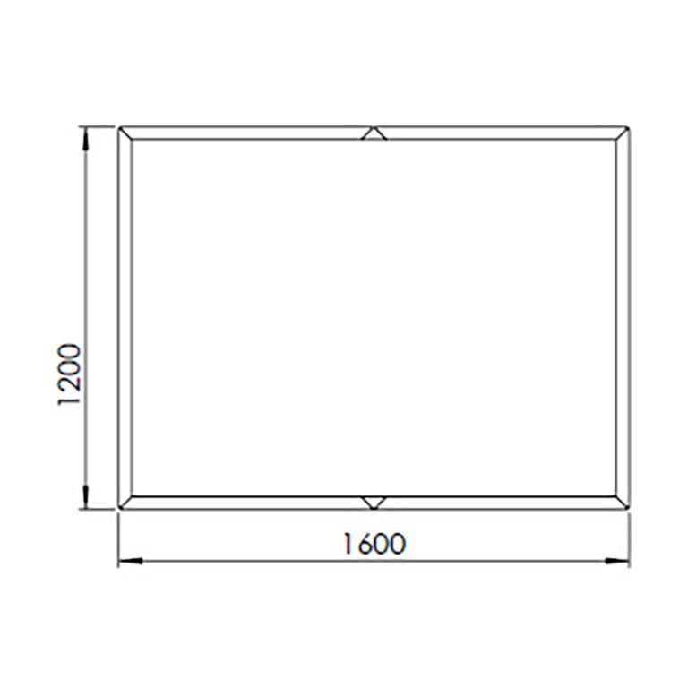 Milteliniu būdu dengtas plieninis lauko vazonas Texas xxl 160 x 120 cm