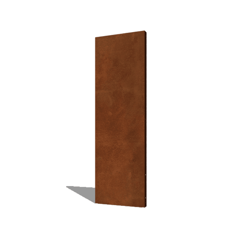 Corten plieno sodo plokštė pagrindas 60 x 6 x 190 cm