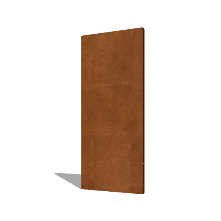 Corten plieno sodo plokštė pagrindas 80 x 6 x 190 cm
