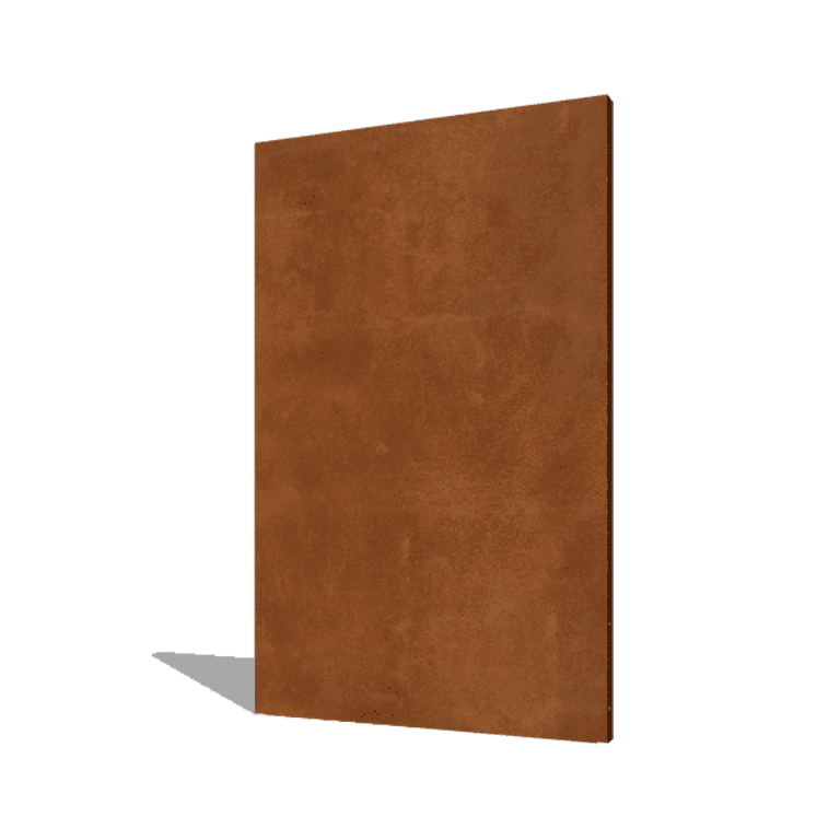 Corten plieno sodo plokštė pagrindas 120 x 6 x 190 cm