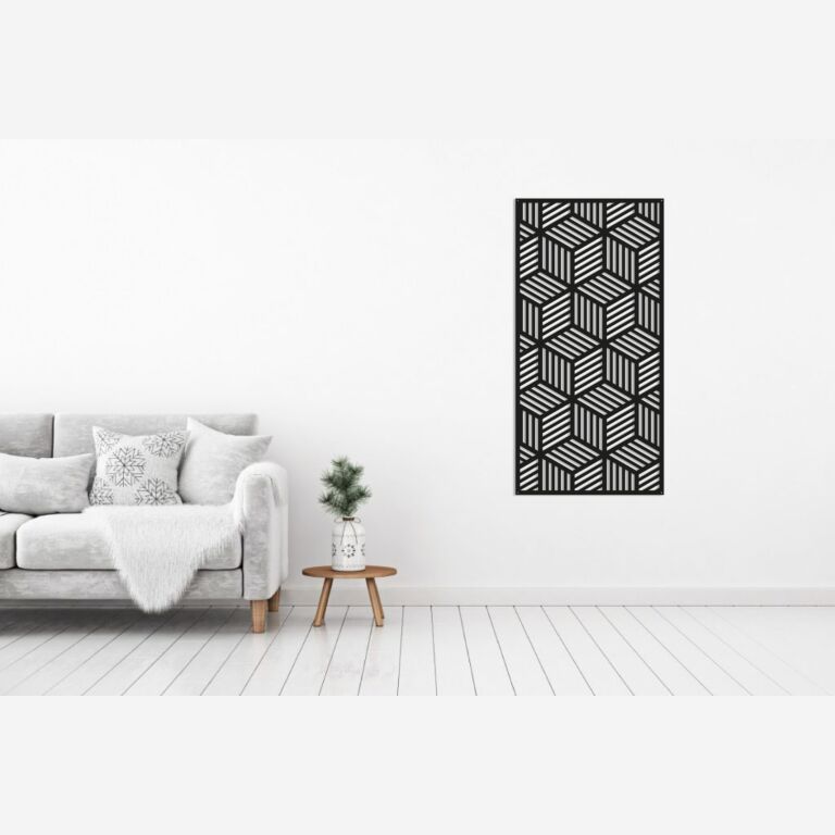 Metalinės sienų dekoracijos Geometrinės figūros 1.0 *OP=OP