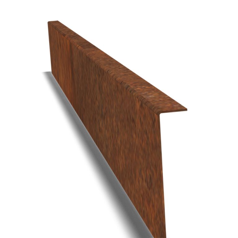 Corten plieno sodo apvadai kampu 12 cm komplektas 24 metrams