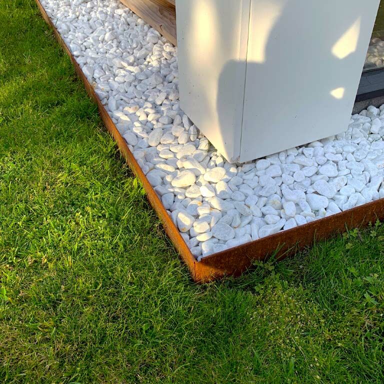 Corten plieno sodo apvadai suplotas 13 cm (ilgis 150 cm)