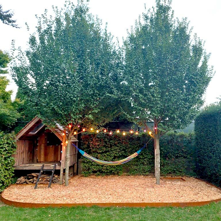 Corten plieno sodo apvadai tiesus 25 cm (ilgis 240 cm)