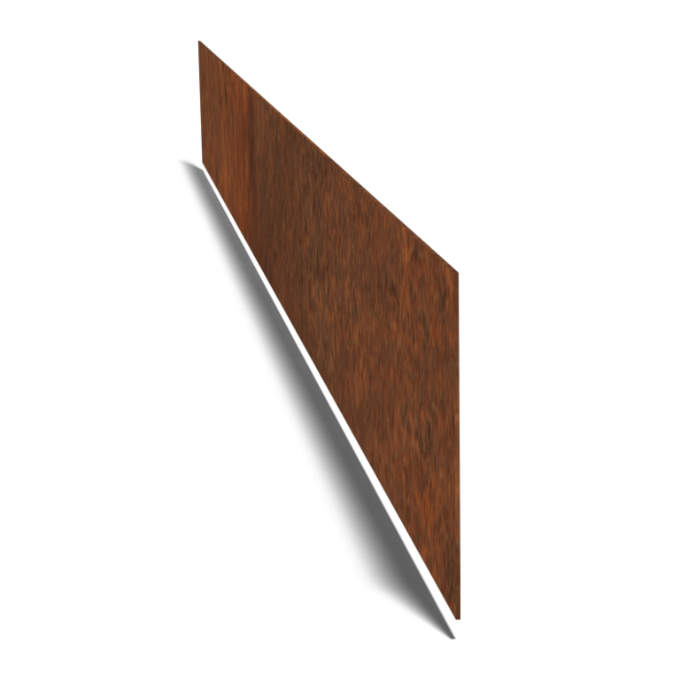 Corten plieno sodo apvadai tiesus 15 cm (ilgis 150 cm)