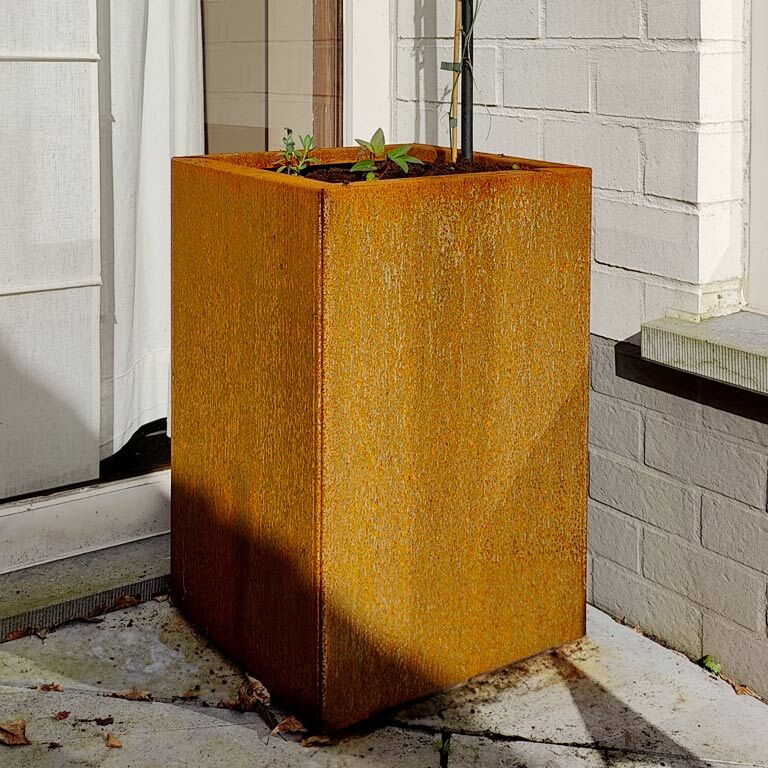 Corten plieno lauko vazonas Texas 30 x 40 cm