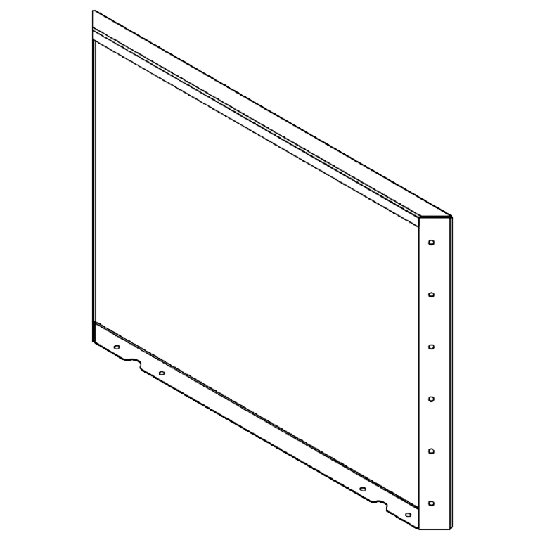 Milteliniu būdu dengtas plieninis skydas 60 x 80 cm Milteliniu būdu dengtas plieninis skydas 60 x 80 cm