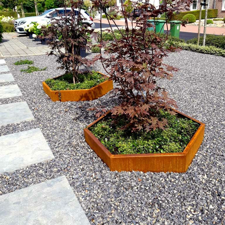 Corten plieno lauko vazonas Denveris 120