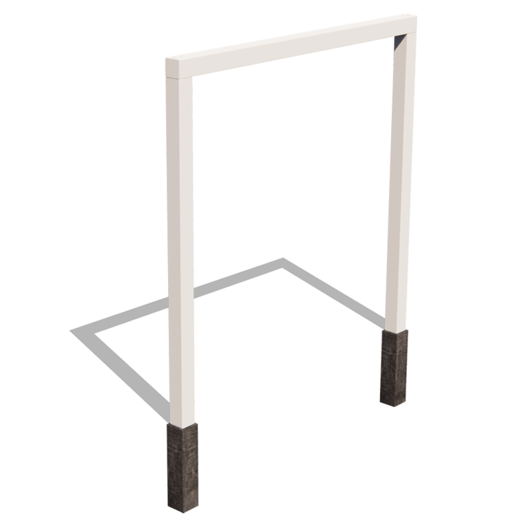 Milteliniu būdu dengta plieninė pergola tiesus 250 cm