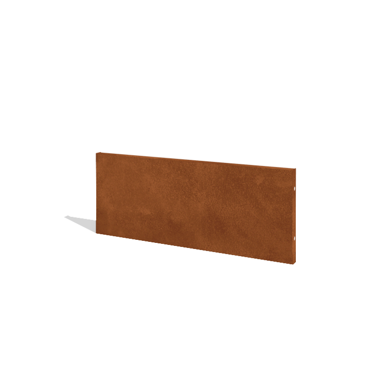 Corten plieno tvora H plokštė 120 x 47,5 cm
