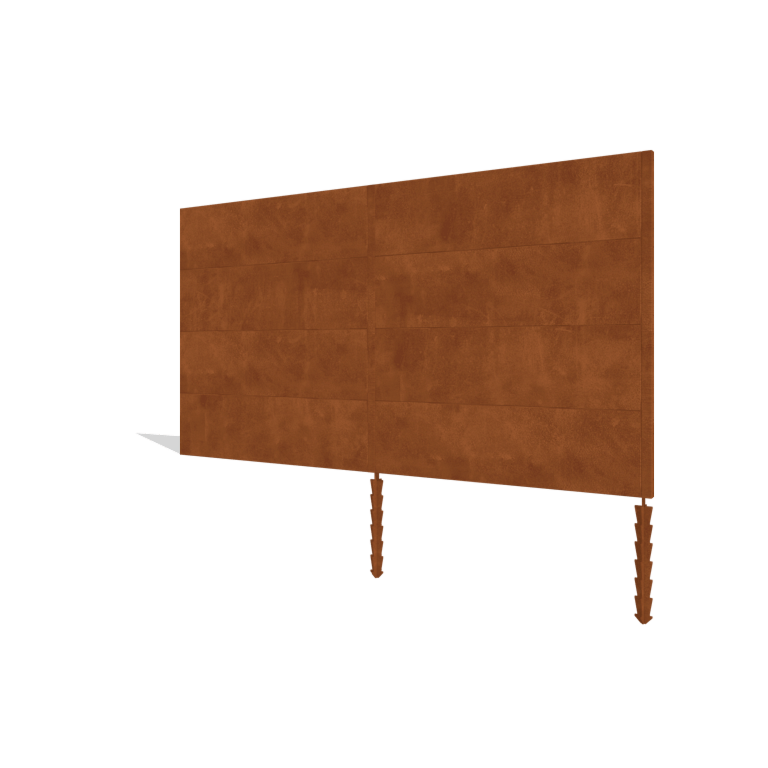 Corten plieno tvora H4 rinkinys 372 cm