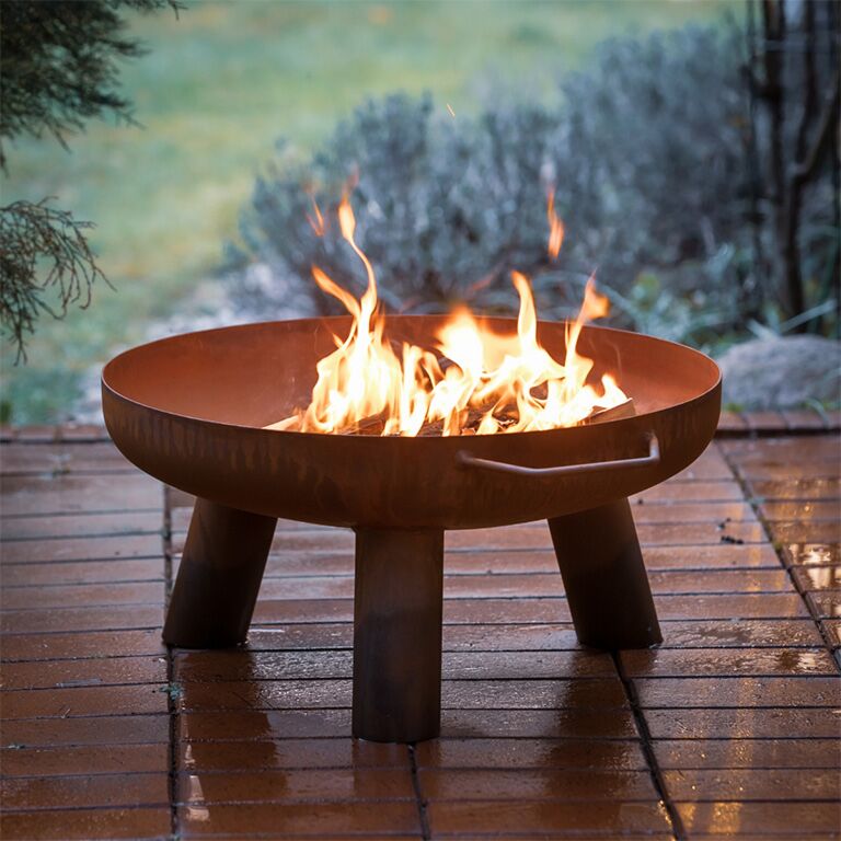 Corten plieno ugnies dubenis Louisiana 88 x 78 x 31 cm