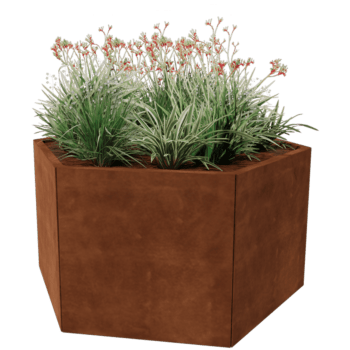 Corten plieno lauko vazonas Denveris 70