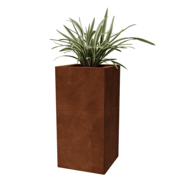 Corten plieno lauko vazonas Miami 30 x 30 cm