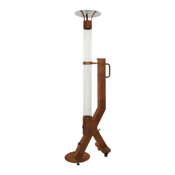 Granulinis terasos šildytuvas - Rocket - Corten