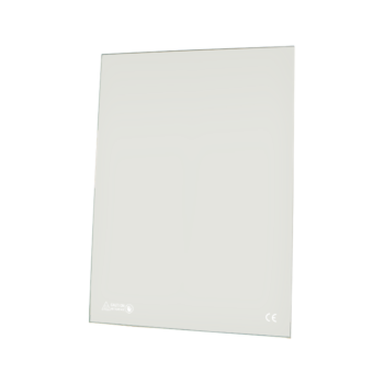 Granuliniai terasos šildytuvai - Stiklinis langas