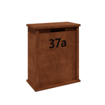 Corten plieno pašto dėžutė Arizona L tipas