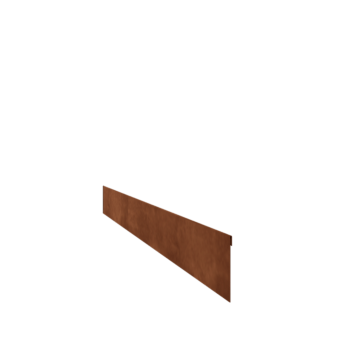 Corten plieno sodo apvadai suplotas 13 cm (ilgis 240 cm)