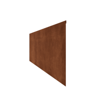 Corten plieno sodo apvadai suplotas 45 cm (ilgis 150 cm)