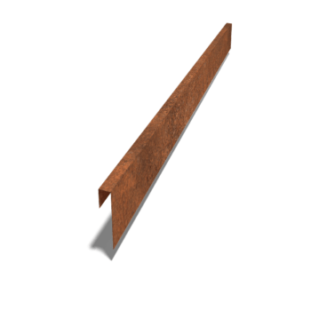 Corten plieno u formos profilis 15 x 5 x 5 cm (ilgis 240 cm)