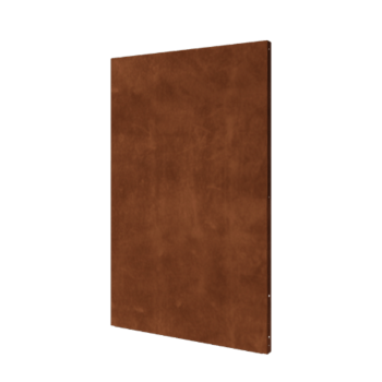 Corten plieno sodo plokštė pagrindas 120 x 6 x 190 cm