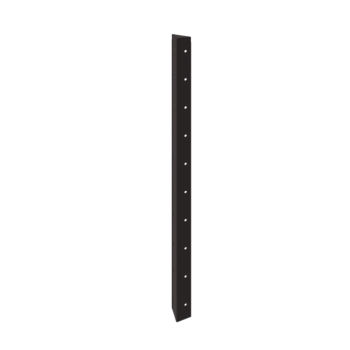 Plieninis lauko vazonas - Kampinis elementas 90° - 100 cm - RAL7016 matinė (antracito pilka)