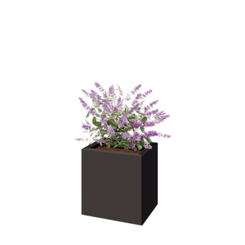 Plieninis lauko vazonas - Stačiakampis - 40 x 30 x 40 cm - kita RAL spalva - Be dugno plokštės