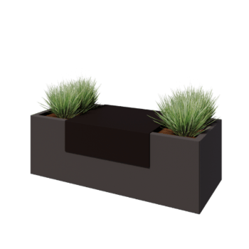 Plieninė augalų vazonų platforma - 60 x 51 x 20 cm - Bronze