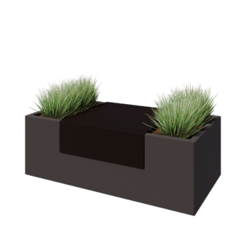 Plieninė augalų vazonų platforma - 60 x 61 x 20 cm - Bronze