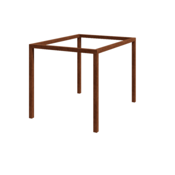 Corten plieno pergola - Stačiakampis - 324 x 250 x 230 cm - Be betono pado