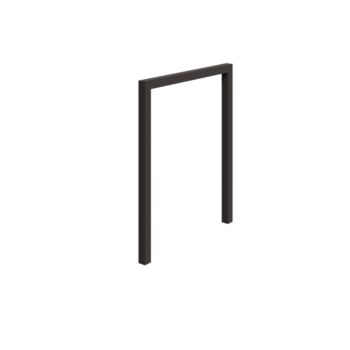 Plieninė pergola - Tiesus - 200 x 230 cm - RAL7016 matinė (antracito pilka) - Be betono pado
