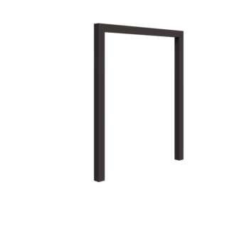 Plieninė pergola - Tiesus - 200 x 230 cm - kita RAL spalva - Be betono pado