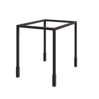 Plieninė pergola - Stačiakampis - 324 x 250 x 230 cm - RAL7016 matinė (antracito pilka) - Su betono padu