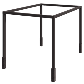 Plieninė pergola - Kvadratas - 224 x 200 x 230 cm - kita RAL spalva - Be betono pado