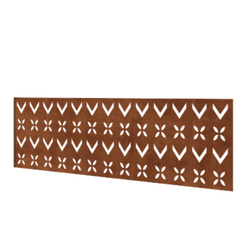Corten plieno tvora H - Panel V - 180 x 63,3 cm