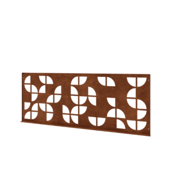 Corten plieno dekoratyvinė tvora G 149 x 60 cm