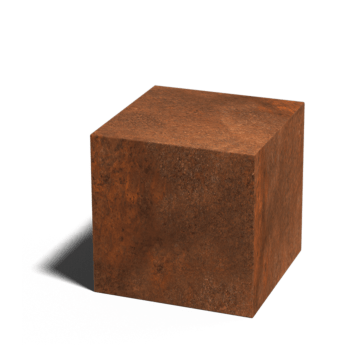 Corten plieno pjedestalas Ohio 40 x 40 x 40 cm