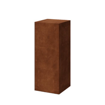 Corten plieno pjedestalas Ohio 40 x 40 x 100 cm