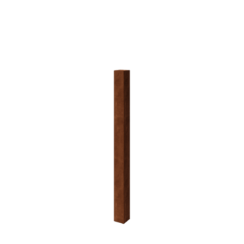 Tvoros stulpas iš corten plieno 150 cm