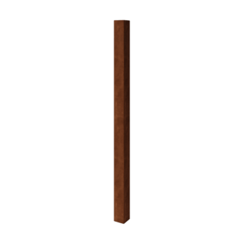 Tvoros stulpas iš corten plieno 200 cm