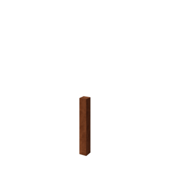 Tvoros stulpas iš corten plieno 80 cm