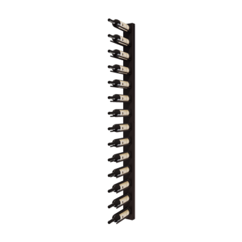 Plieninė vyno lentyna - Puglia - 10,6 x 29 x 175 cm - Bronze