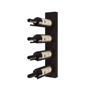 Plieninė vyno lentyna - Puglia - 10,6 x 29 x 55 cm - Bronze