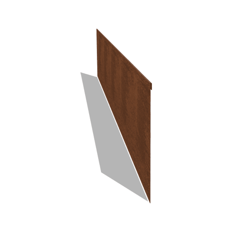 Corten plieno sodo apvadai suplotas 35 cm (ilgis 240 cm)