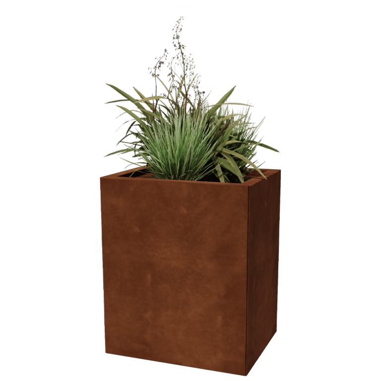 Corten plieno lauko vazonas Texas 40 x 50 cm