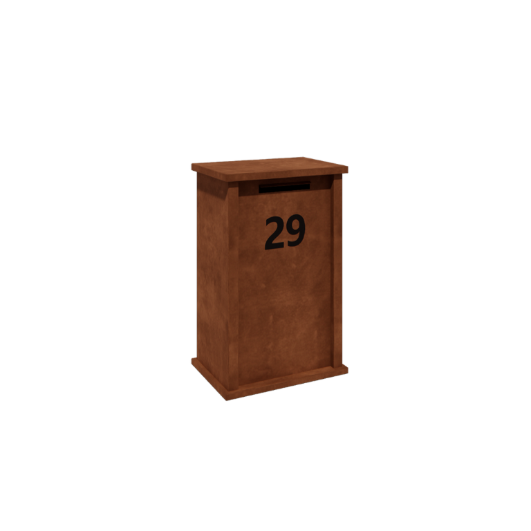 Corten plieno pašto dėžutė Arizona M tipas
