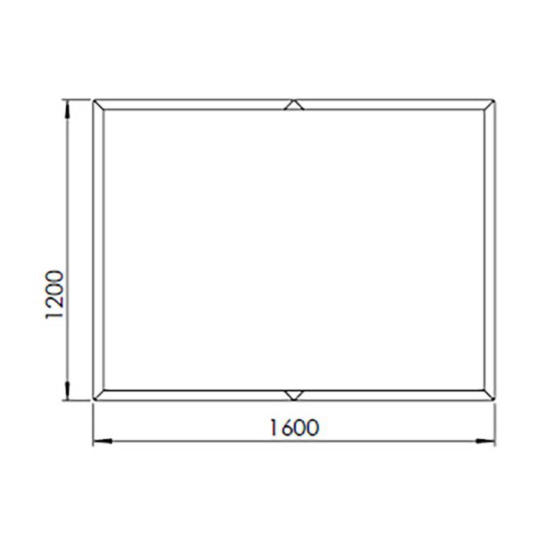 Milteliniu būdu dengtas plieninis lauko vazonas Texas xxl 160 x 120 cm